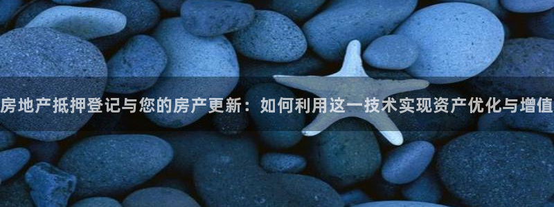 新宝5怎么代理：房地产抵押登记与您的房产更新：如何利用这一技
