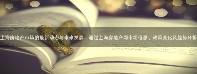 新宝5是谁的：上海房地产市场的最新动态与未来发展：通过上海房