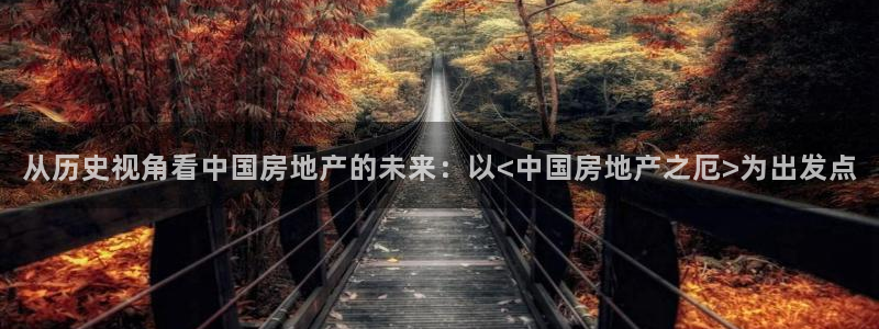 新宝5下载：从历史视角看中国房地产的未来：以<中国房地产之厄
