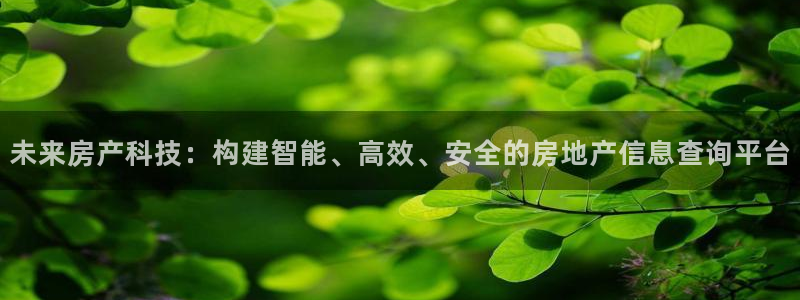新宝5手机登陆：未来房产科技：构建智能、高效、安全的房地产信