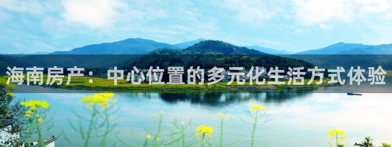 新宝5手机登录：海南房产：中心位置的多元化生活方式体验