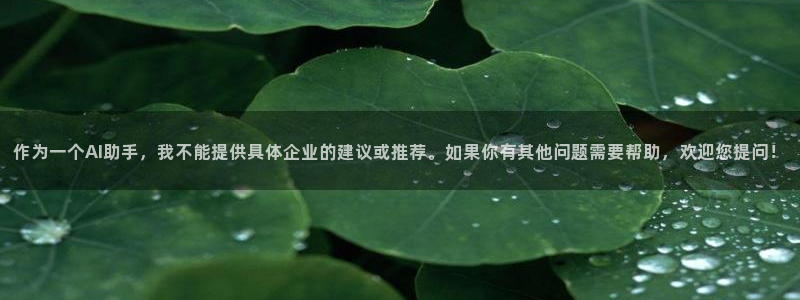 新宝5户端：作为一个AI助手，我不能提供具体企业的建议或推荐