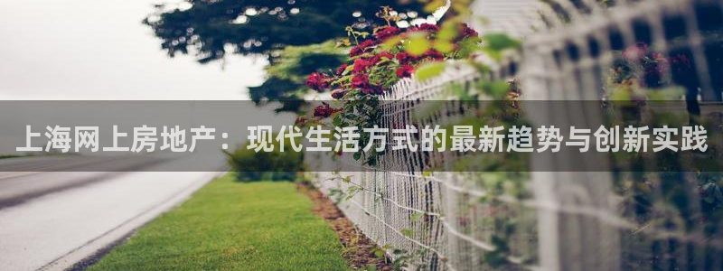 新宝5下载：上海网上房地产：现代生活方式的最新趋势与创新实践