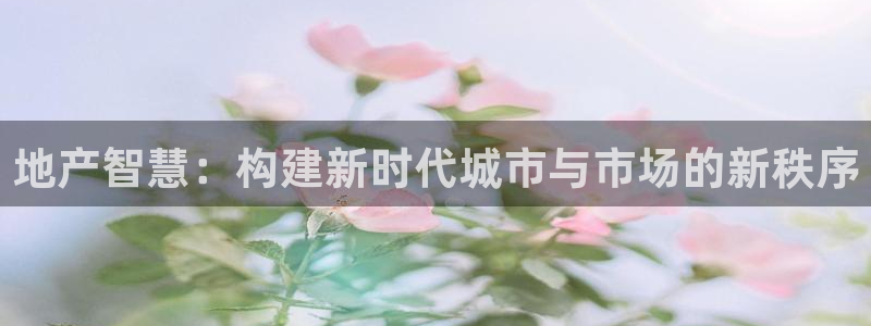 新宝5手机版：地产智慧：构建新时代城市与市场的新秩序