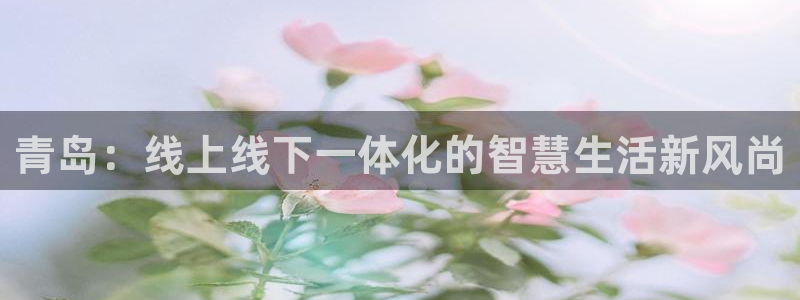 新宝5测速在线：青岛：线上线下一体化的智慧生活新风尚