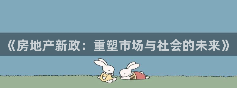新宝5测速登录：《房地产新政：重塑市场与社会的未来》