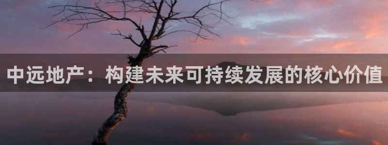 新宝5平台注册：中远地产：构建未来可持续发展的核心价值