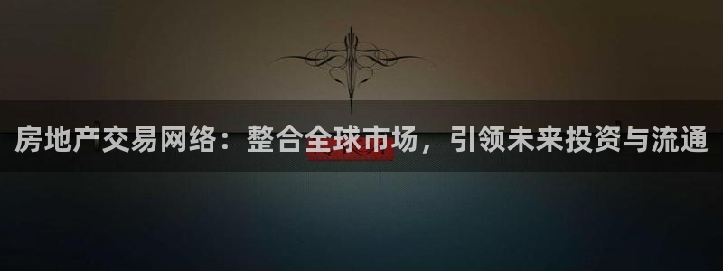 新宝5日740005蔻：房地产交易网络：整合全球市场，引领未