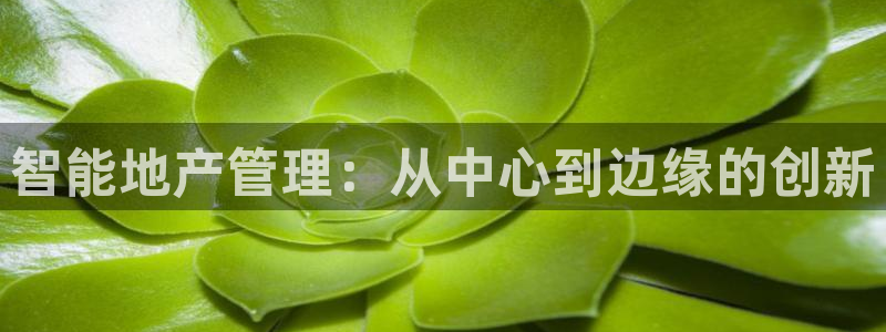 新宝5苹果手机下载：智能地产管理：从中心到边缘的创新