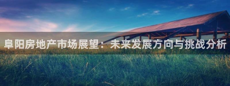 新宝5五：阜阳房地产市场展望：未来发展方向与挑战分析