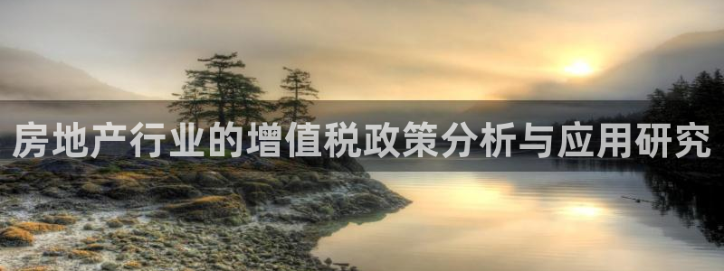 新宝5 - 测速登陆：房地产行业的增值税政策分析与应用研究