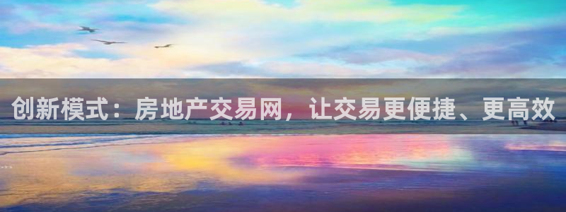新宝5注册流程：创新模式：房地产交易网，让交易更便捷、更高效