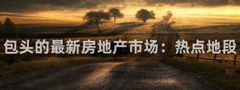 新宝5app手机下载：包头的最新房地产市场：热点地段