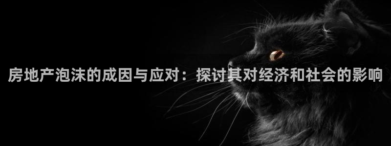 新宝5首页：房地产泡沫的成因与应对：探讨其对经济和社会的影响
