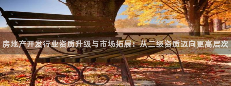 新宝5官网67五壹叁八：房地产开发行业资质升级与市场拓展：从
