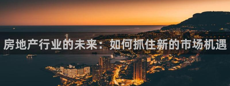 新宝5 注册：房地产行业的未来：如何抓住新的市场机遇